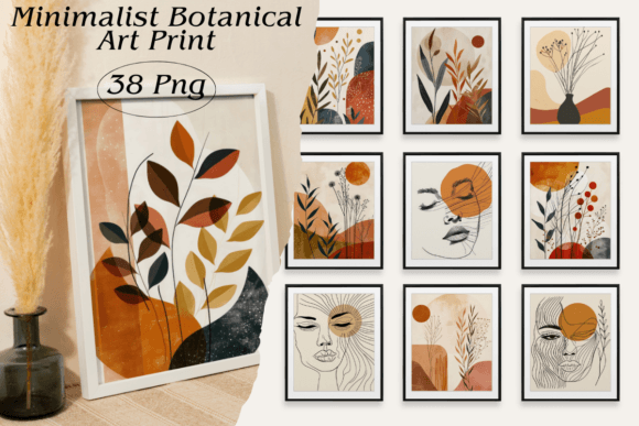 Download Minimalist Botanical Art Print - Minimalist Collection