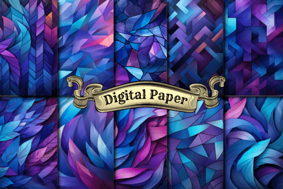 Download Purple Opal Digital Paper - Opal digital paper Collection